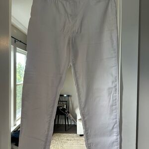 Needle & Cloth White Skinny Ankle Pants-  12